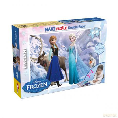 LISCIANIGIOCHI Puzzle Frozen maxi 108 el [PUZZLE]