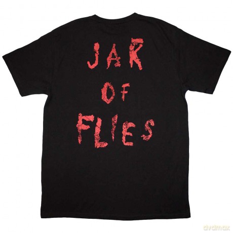 Alice In Chains: Unisex T-Shirt: Jar of Flies (Black) (Back Print) (Large)