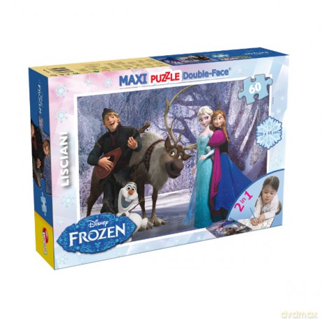 LISCIANIGIOCHI Puzzle Frozen maxi 60 el. [PUZZLE]