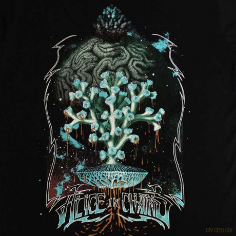 Alice In Chains: Unisex T-Shirt: Spore Planet (Black) (Small)