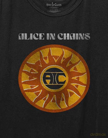 Alice In Chains: Unisex T-Shirt: Totem Fish (Black) (X-Large)