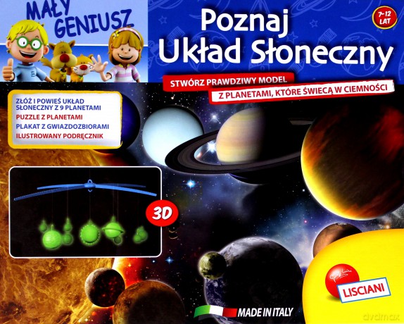 LISCIANIGIOCHI Układ Słoneczny [ZABAWKA]