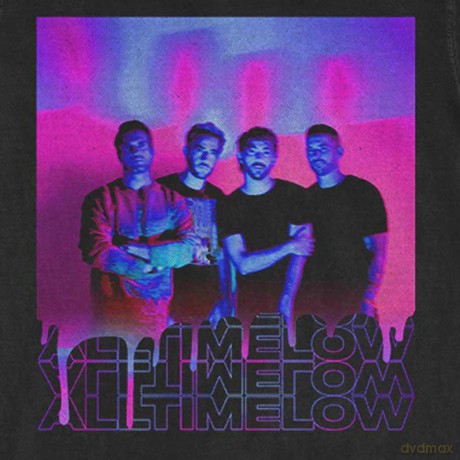 All Time Low: Unisex T-Shirt: Blurry Monster (Black) (Back Print) (XX-Large)