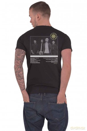 All Time Low: Unisex T-Shirt: Wake Up Sunshine Track List (Black) (Back Print) (XX-Large)