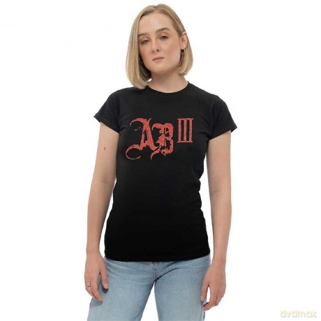 Alter Bridge: Ladies T-Shirt: AB III Red Logo (Black) (Large)