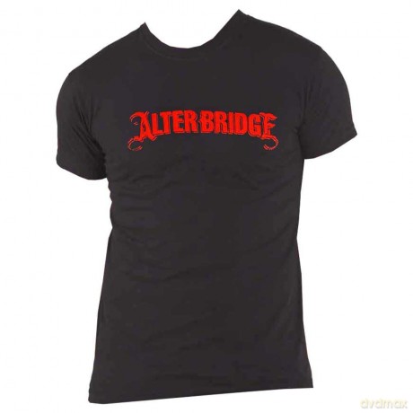 Alter Bridge: Unisex T-Shirt: Addicted To Pain (Black) (Back Print) (Small)