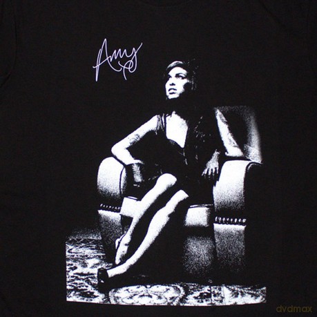Amy Winehouse: Ladies T-Shirt Dress: Chair (Black) (Large)