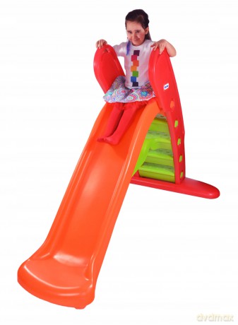 Wielka zjeżdżalnia pomarańczowa Little Tikes