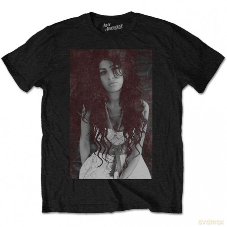 Amy Winehouse: Men's Tee: Back to Black Chalk Board (Medium)