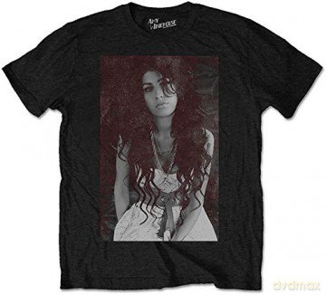 Amy Winehouse: Men's Tee: Back to Black Chalk Board (Medium)