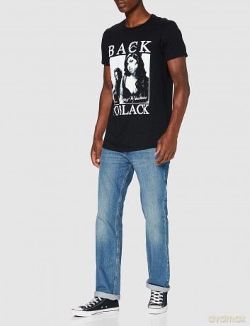 Amy Winehouse: Unisex T-Shirt: Back to Black (Black) (Medium)