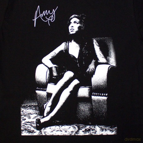 Amy Winehouse: Unisex T-Shirt: Chair (Black) (Large)