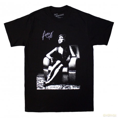 Amy Winehouse: Unisex T-Shirt: Chair (Black) (Small)
