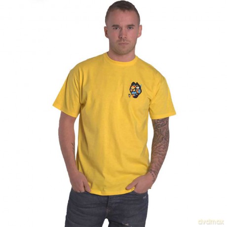 Angel Dust: Unisex T-Shirt: Creature (Yellow) (Back Print) (Small)