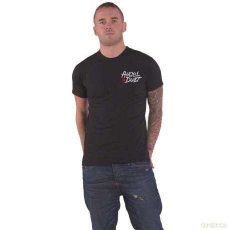 Angel Dust: Unisex T-Shirt: Mouth Repeat (Black) (Back Print) (Small)
