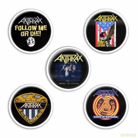 Anthrax: Button Badge Pack: Among the Living