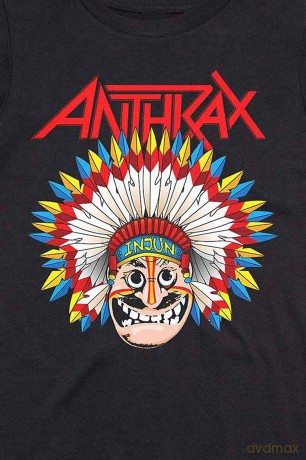Anthrax: Kids T-Shirt: War Dance (Black) (11-12 Years)