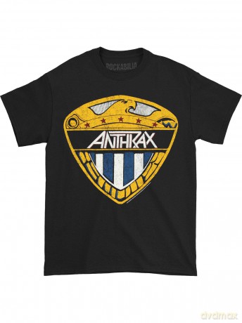 Anthrax: Men's Tee: Eagle Shield (X-Large)