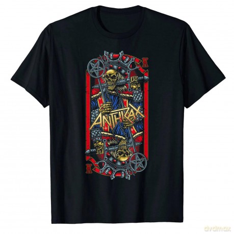 Anthrax: Men's Tee: Evil King (XX-Large)