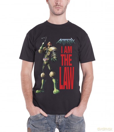 Anthrax: Men's Tee: I am the Law (XX-Large)