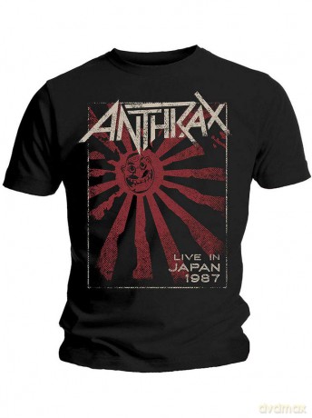 Anthrax: Men's Tee: Live in Japan (X-Large)