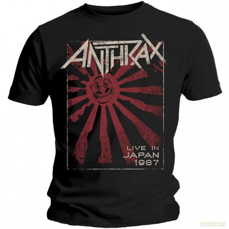 Anthrax: Men's Tee: Live in Japan (X-Large)