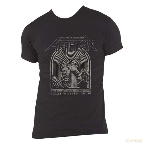 Anthrax: Men's Tee: Spreading the disease (Small)