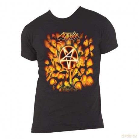 Anthrax: Men's Tee: Worship Music (Large)