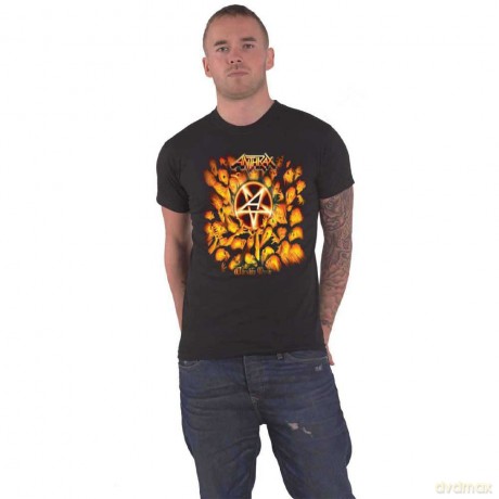 Anthrax: Men's Tee: Worship Music (X-Large)