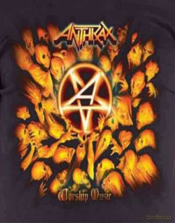 Anthrax: Men's Tee: Worship Music (X-Large)