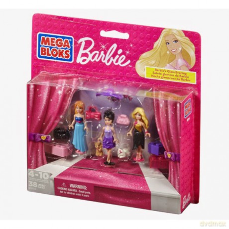 MAGA BLOKS Barbie wieczór mody multipack [ZABAWKA]
