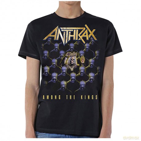 Anthrax: Unisex T-Shirt: Among The Kings (Black) (Medium)
