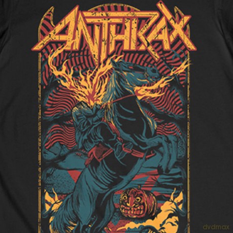 Anthrax: Unisex T-Shirt: Headless Horseman (Black) (Small)