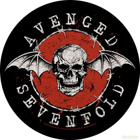 Avenged Sevenfold: Back Patch: Distressed Skull