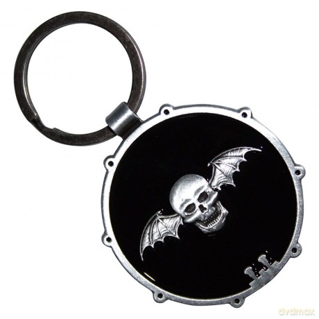 Avenged Sevenfold: Keychain: Deathbat Drum Double-Sided