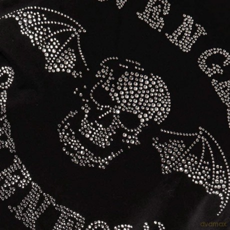 Avenged Sevenfold: Ladies Fashion Tee: Death Bat with Rhinestone Application (Small)