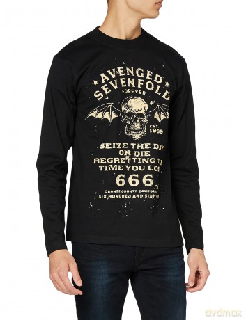 Avenged Sevenfold: Men's Long Sleeved Tee: Seize the Day (XX-Large)