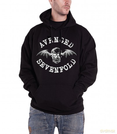 Avenged Sevenfold: Men's Pullover Hoodie: Logo (X-Large)
