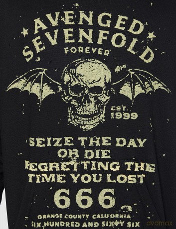Avenged Sevenfold: Men's Pullover Hoodie: Logo (XX-Large)
