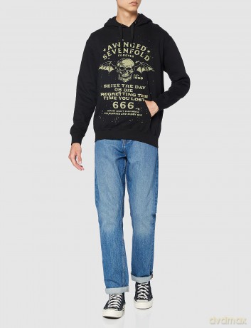 Avenged Sevenfold: Men's Pullover Hoodie: Logo (XX-Large)