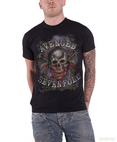 Avenged Sevenfold: Men's Tee: Bloody Trellis (Large)