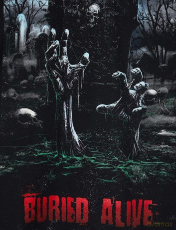 Avenged Sevenfold: Men's Tee: Buried Alive Tour 2012 with Back Printing (X-Large)