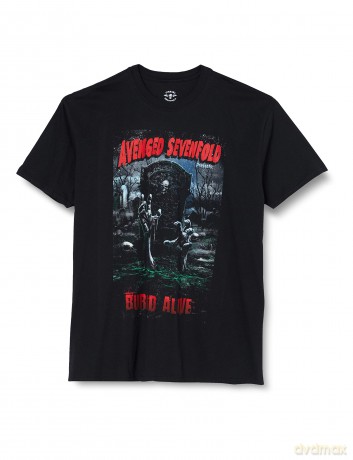 Avenged Sevenfold: Men's Tee: Buried Alive Tour 2012 with Back Printing (XX-Large)