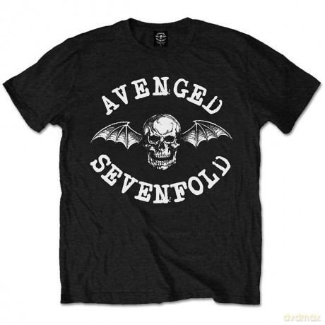 Avenged Sevenfold: Men's Tee: Classic Death Bat (Large)