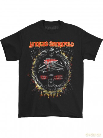Avenged Sevenfold: Men's Tee: Drink (Medium)