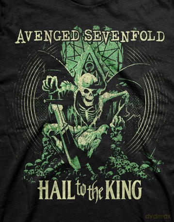 Avenged Sevenfold: Men's Tee: Hail to the King En Vie (XX-Large)