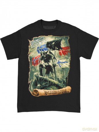 Avenged Sevenfold: Men's Tee: Scandinavia (XX-Large)