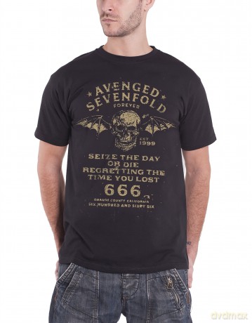 Avenged Sevenfold: Men's Tee: Seize the Day (Large)