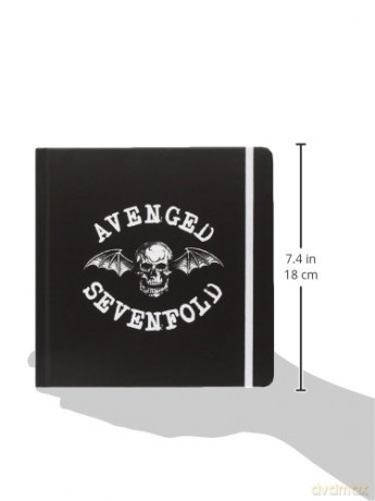 Avenged Sevenfold: Notebook: Death Bat Crest (Hard Back)