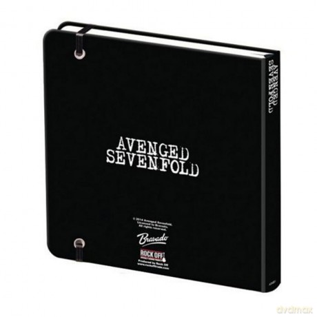 Avenged Sevenfold: Notebook: Death Bat Crest (Hard Back)